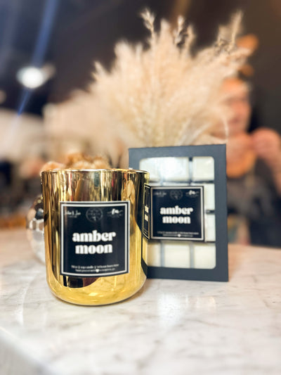 TMLL Signature Candle Fall Collection - Amber Moon-190 - ACCESSORIES - HOME-LEATHER & LACE-[option4]-[option5]-[option6]-Leather & Lace Boutique Shop