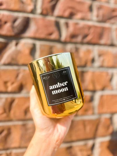 TMLL Signature Candle Fall Collection - Amber Moon-190 - ACCESSORIES - HOME-LEATHER & LACE-[option4]-[option5]-[option6]-Leather & Lace Boutique Shop