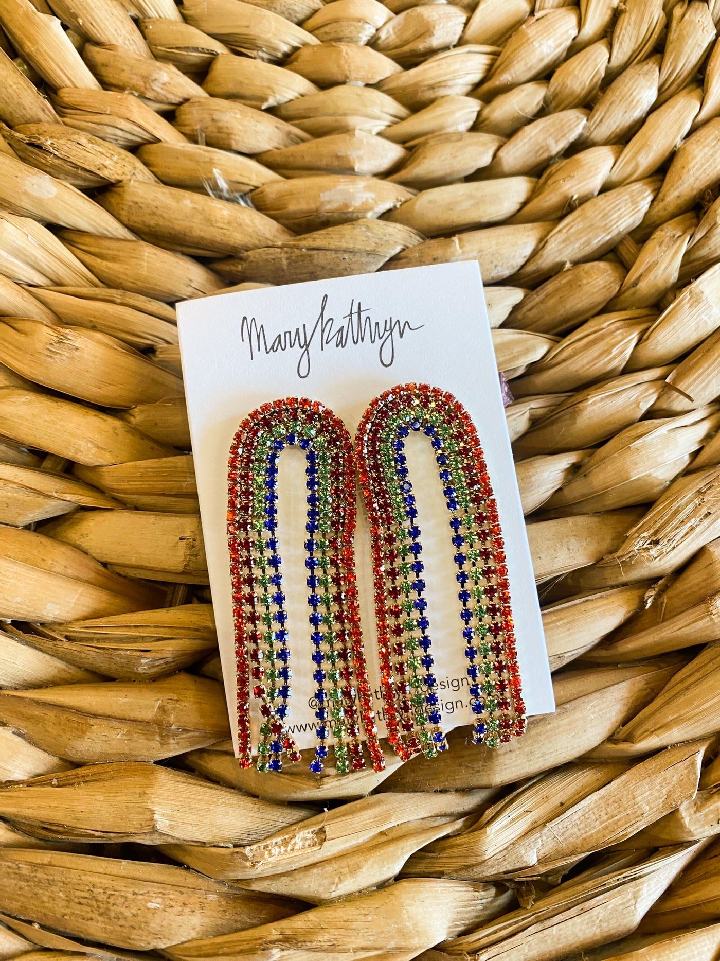 Rainbow Drops Earrings-190 - ACCESSORIES - JEWELRY-MARY KATHERINE DESIGNS-[option4]-[option5]-[option6]-Leather & Lace Boutique Shop