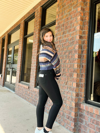 YMI Hyperstretch Classic & True Skinnies - Black-160 - BOTTOMS - OTHER-YMI-[option4]-[option5]-[option6]-Leather & Lace Boutique Shop