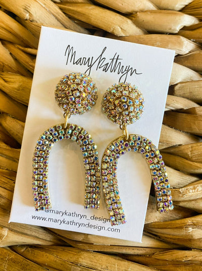 Whole Place Shimmer Earrings-190 - ACCESSORIES - JEWELRY-MARY KATHERINE DESIGNS-[option4]-[option5]-[option6]-Leather & Lace Boutique Shop