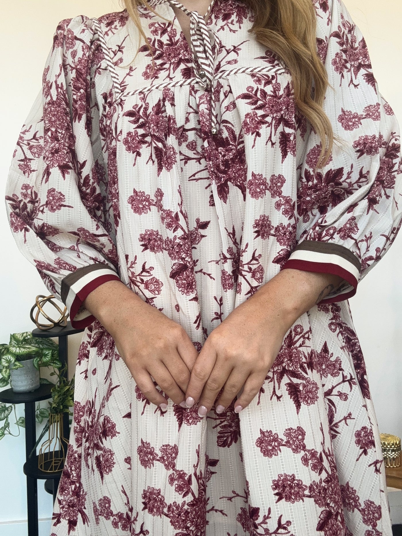 Falling For You Flowy Dress