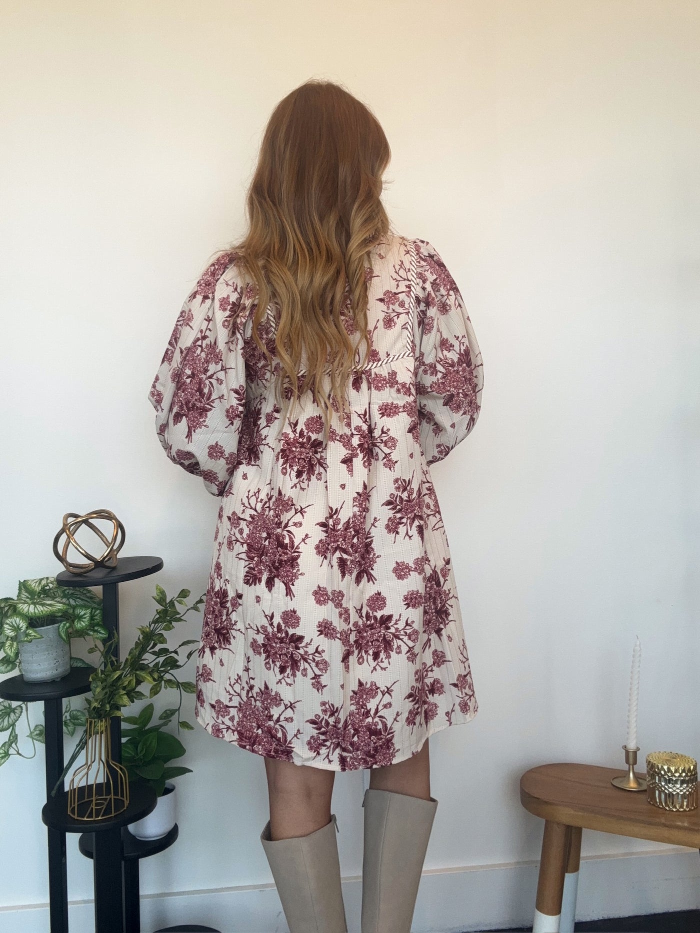 Falling For You Flowy Dress