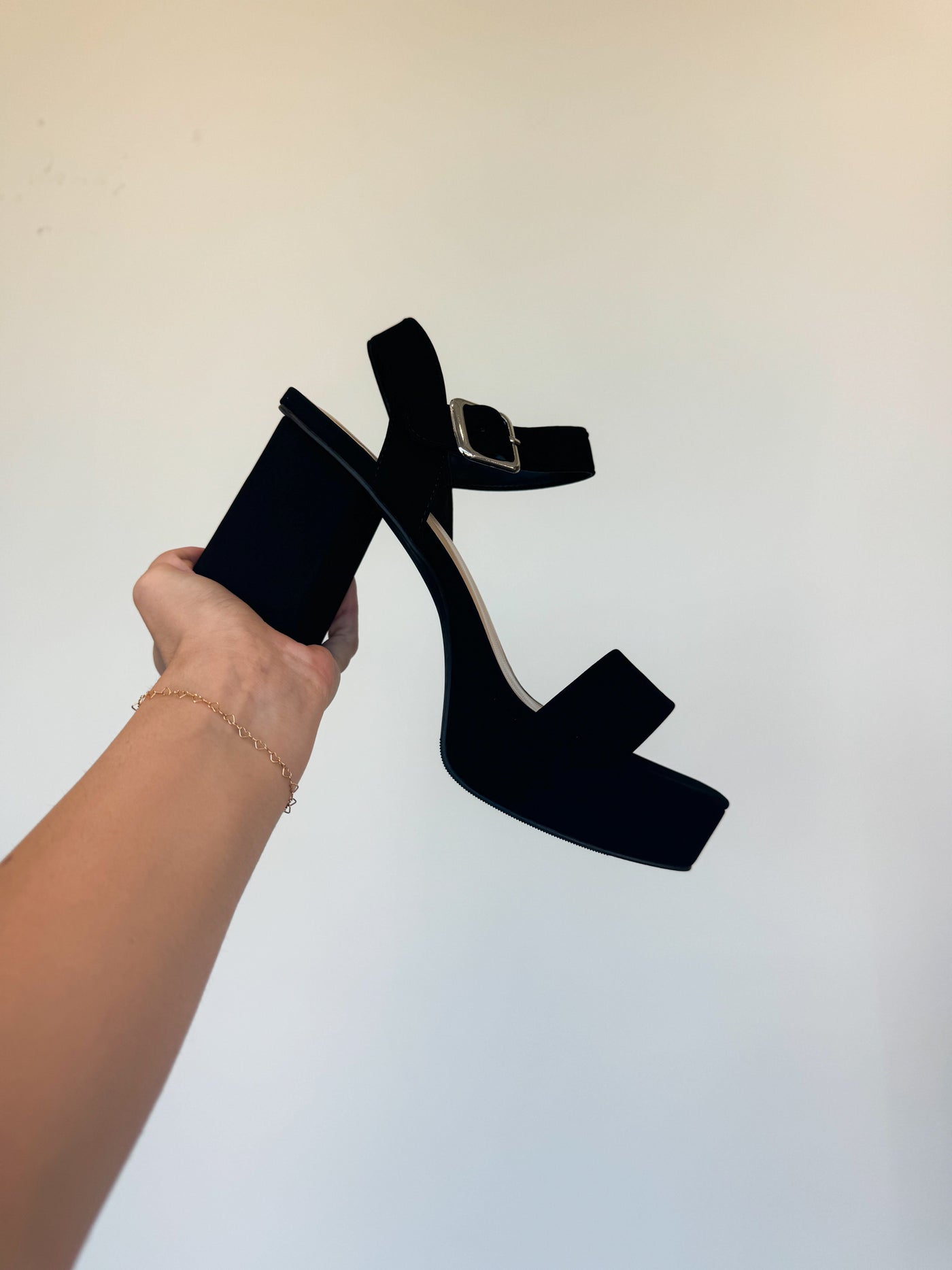 Macey Patent Chunky Heel- Black-180 - SHOES-FORTUNE DYNAMIC-[option4]-[option5]-[option6]-Leather & Lace Boutique Shop