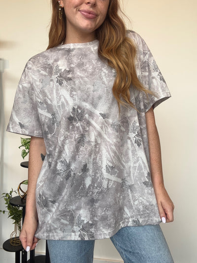Vintage Camo Oversized Tee-100 - TOPS - SHORT SLEEVE/SLEEVELESS-BIRD & CO-[option4]-[option5]-[option6]-Leather & Lace Boutique Shop