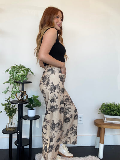 Rose Garden Wide Leg Pants