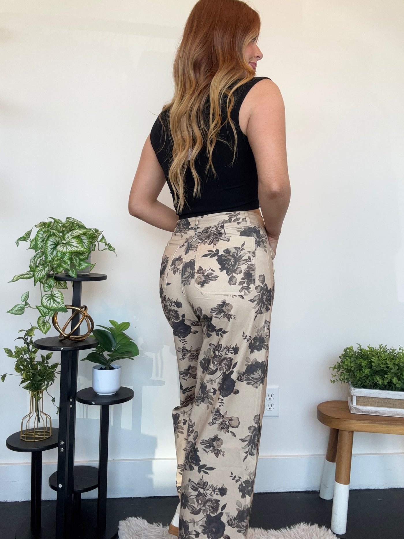Rose Garden Wide Leg Pants