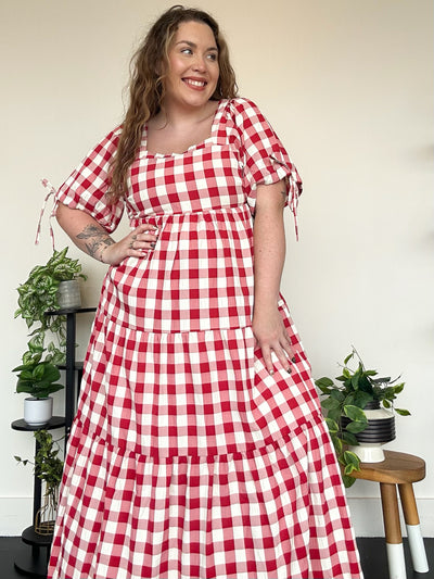 Apple Of My Eye Midi Dress-170 - DRESSES-JNNA-[option4]-[option5]-[option6]-Leather & Lace Boutique Shop