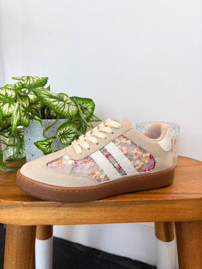 Arielle Floral Mesh Sneakers-180 - SHOES-MAKERS-[option4]-[option5]-[option6]-Leather & Lace Boutique Shop