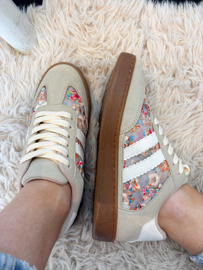 Arielle Floral Mesh Sneakers-180 - SHOES-MAKERS-[option4]-[option5]-[option6]-Leather & Lace Boutique Shop