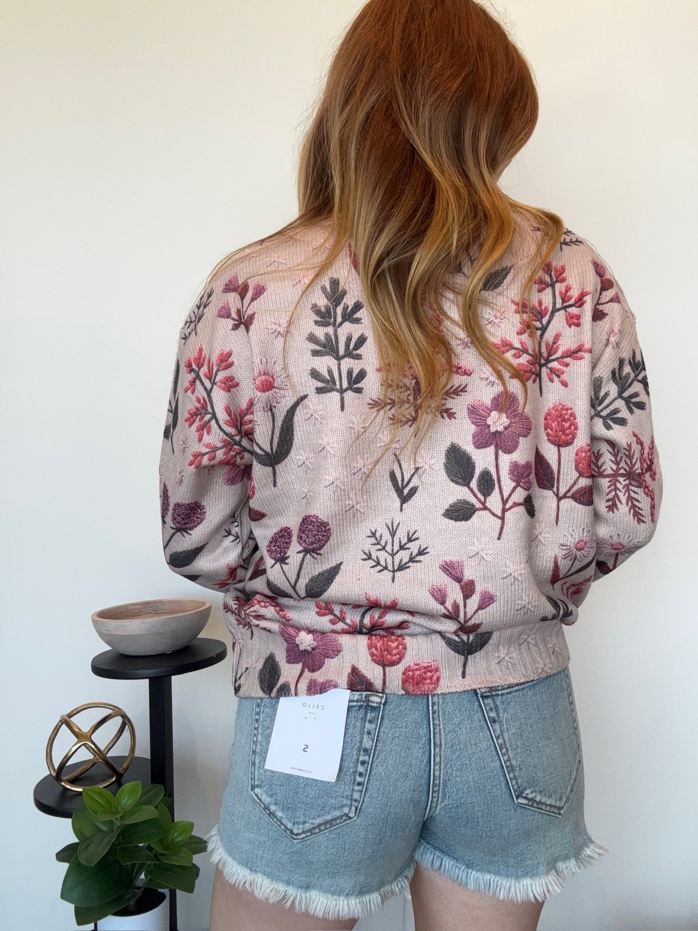 Wildflower Knit Sweater-130 - TOPS - SWEATERS/SWEATSHIRTS-LEATHER & LACE-[option4]-[option5]-[option6]-Leather & Lace Boutique Shop