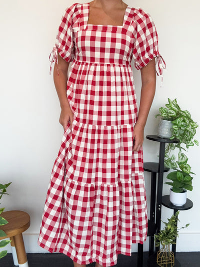Apple Of My Eye Midi Dress-170 - DRESSES-JNNA-[option4]-[option5]-[option6]-Leather & Lace Boutique Shop