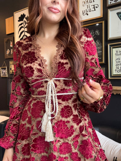 Rosetta Lace Mini Dress