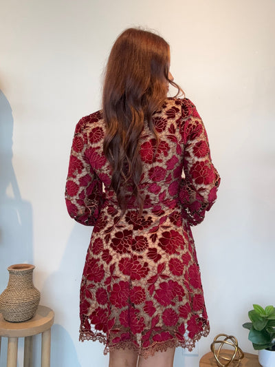 Rosetta Lace Mini Dress