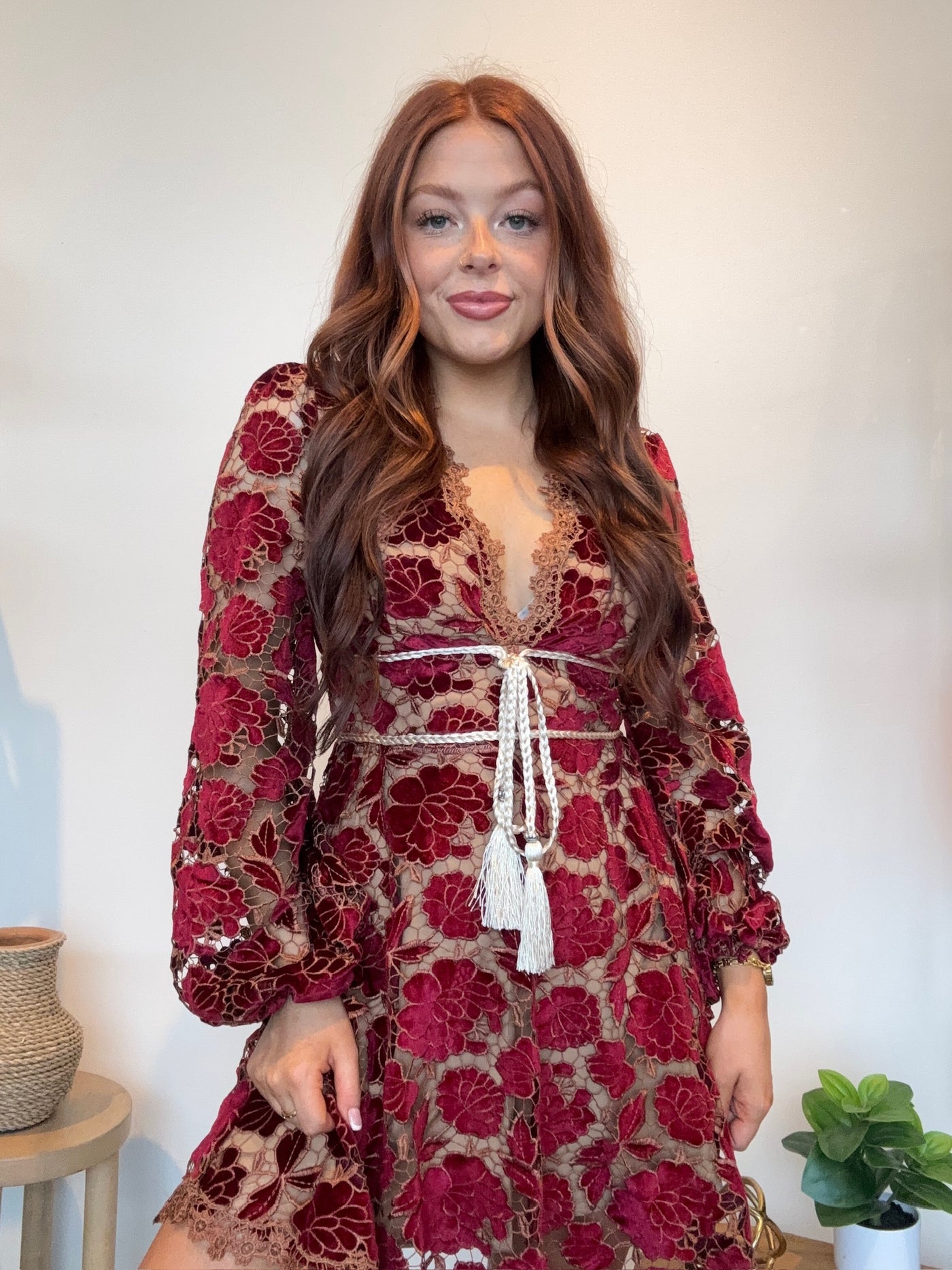 Rosetta Lace Mini Dress