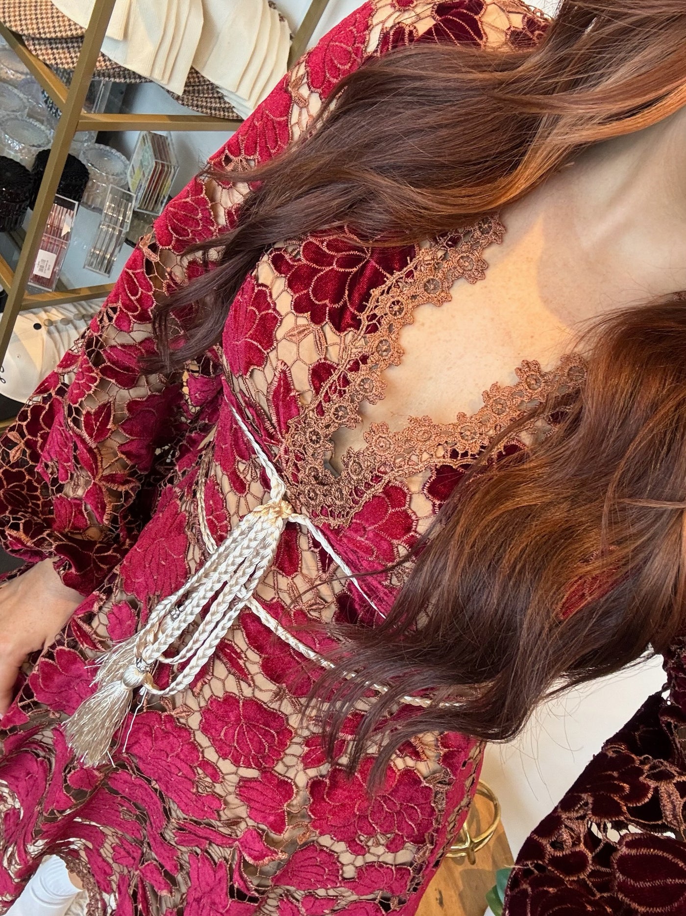 Rosetta Lace Mini Dress