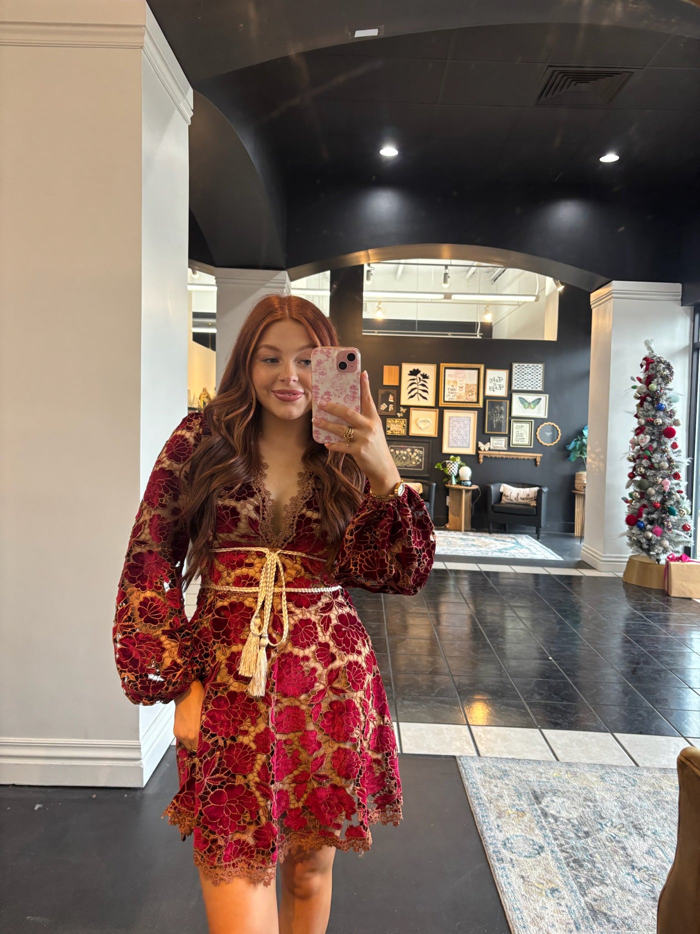 Rosetta Lace Mini Dress