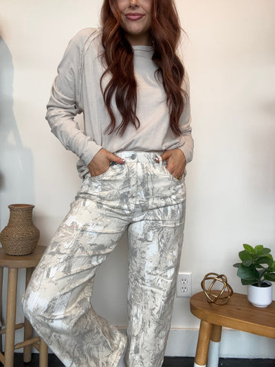 Sage Straight Leg Camo Pants