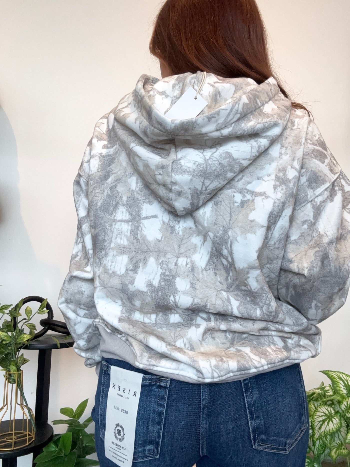 Camo Relaxed Fit Hoodie