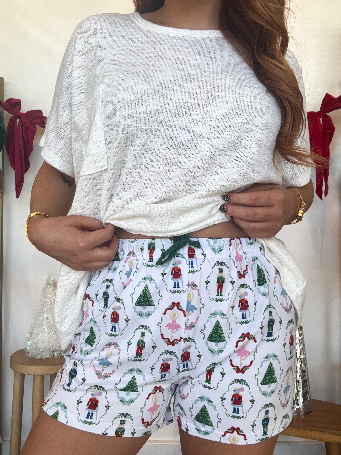Nutcracker Waltz Sleep Shorts