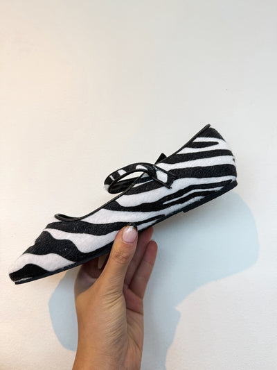 Another Life Ballet Flat- Zebra