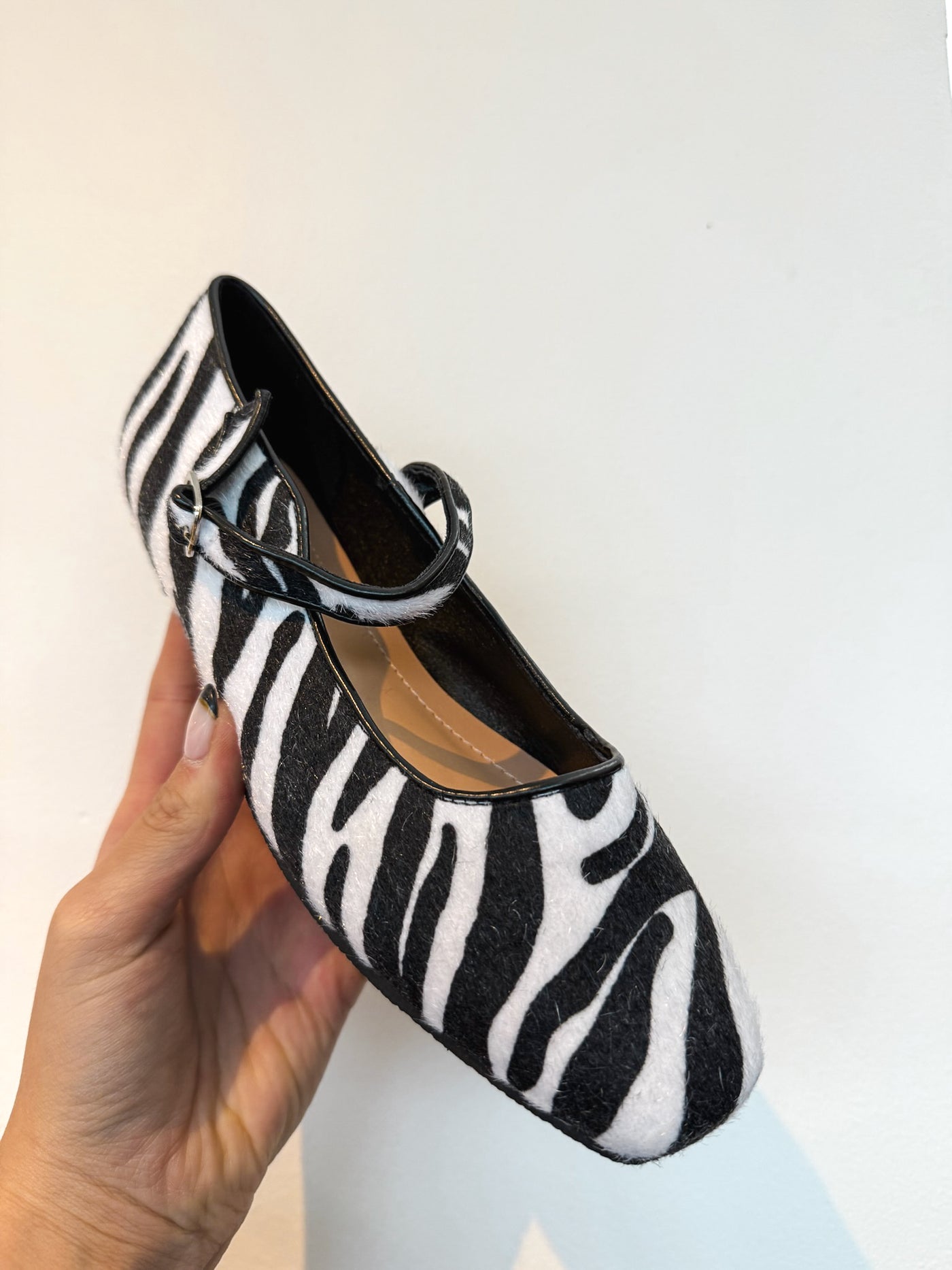 Another Life Ballet Flat- Zebra