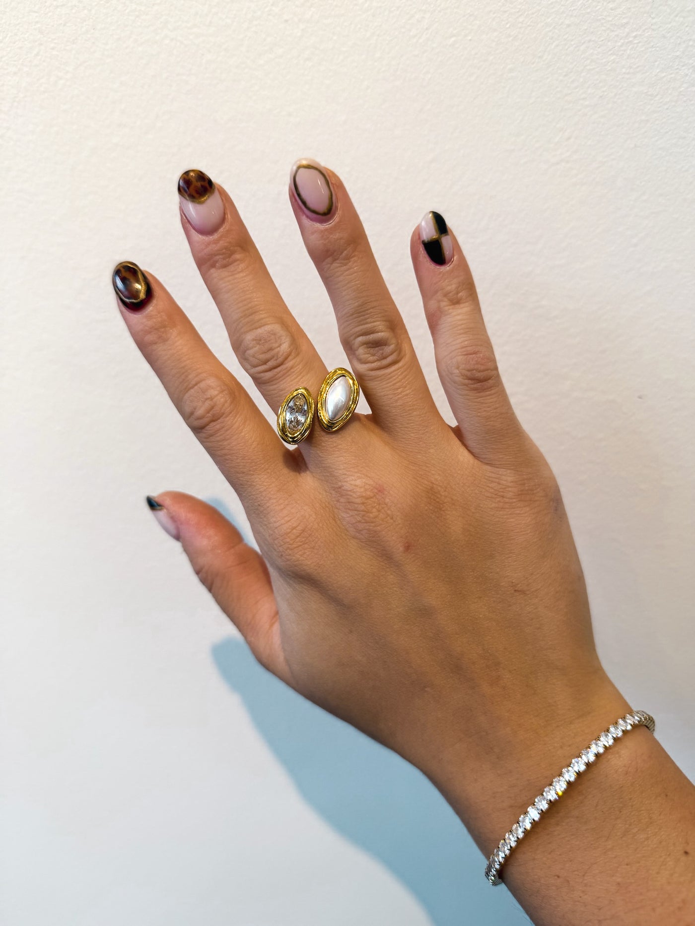 Milo Ring-190 - ACCESSORIES - JEWELRY-CHANSUTT PEARLS-[option4]-[option5]-[option6]-Leather & Lace Boutique Shop