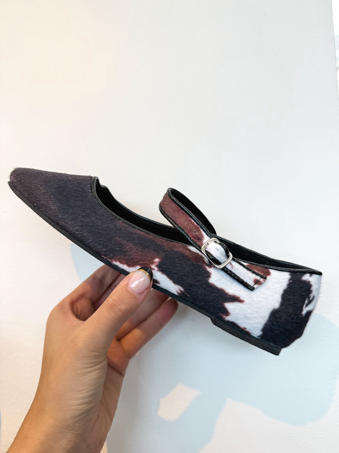 Another Life Ballet Flat- Cow