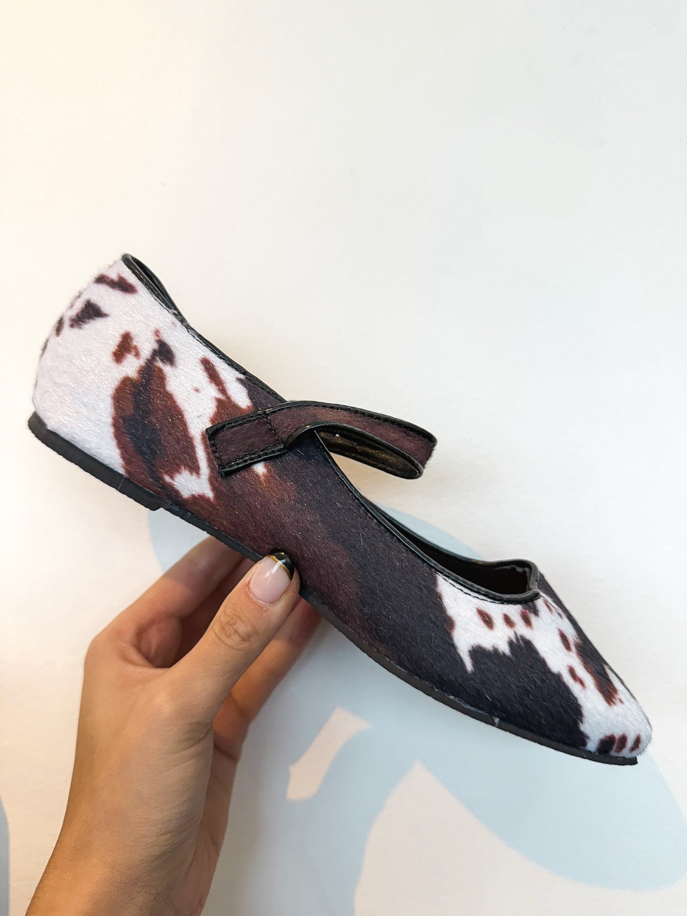 Another Life Ballet Flat- Cow