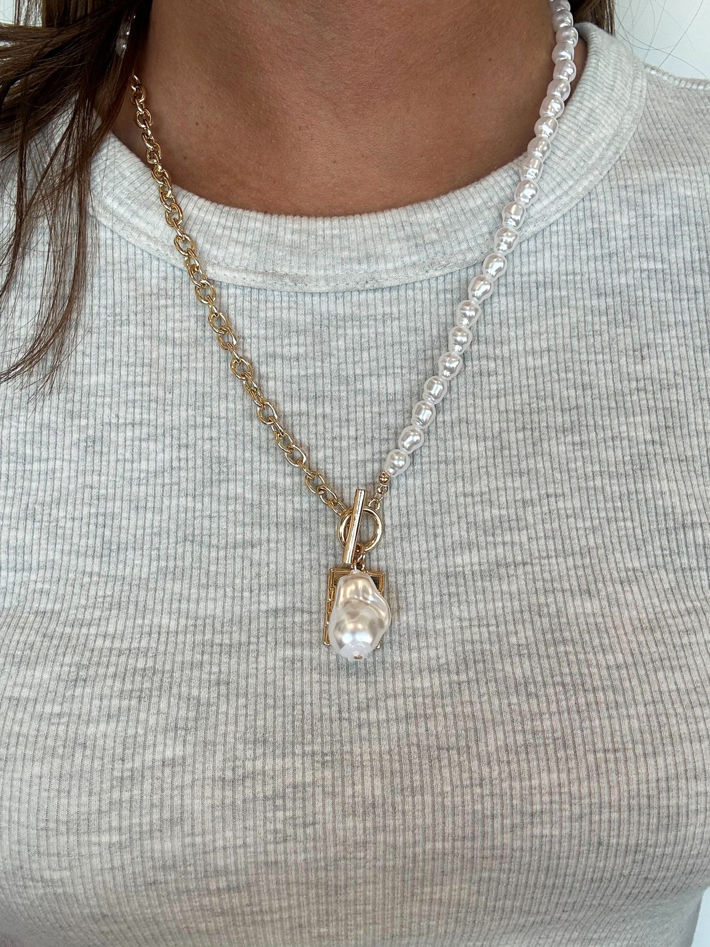 Give Me Pearls Necklace Set-190 - ACCESSORIES - JEWELRY-PANNEE-[option4]-[option5]-[option6]-Leather & Lace Boutique Shop