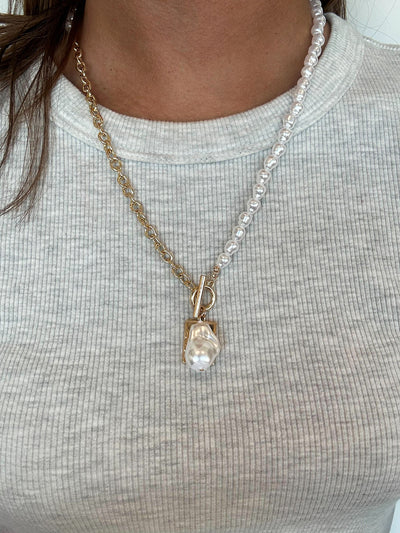 Give Me Pearls Necklace Set-190 - ACCESSORIES - JEWELRY-PANNEE-[option4]-[option5]-[option6]-Leather & Lace Boutique Shop