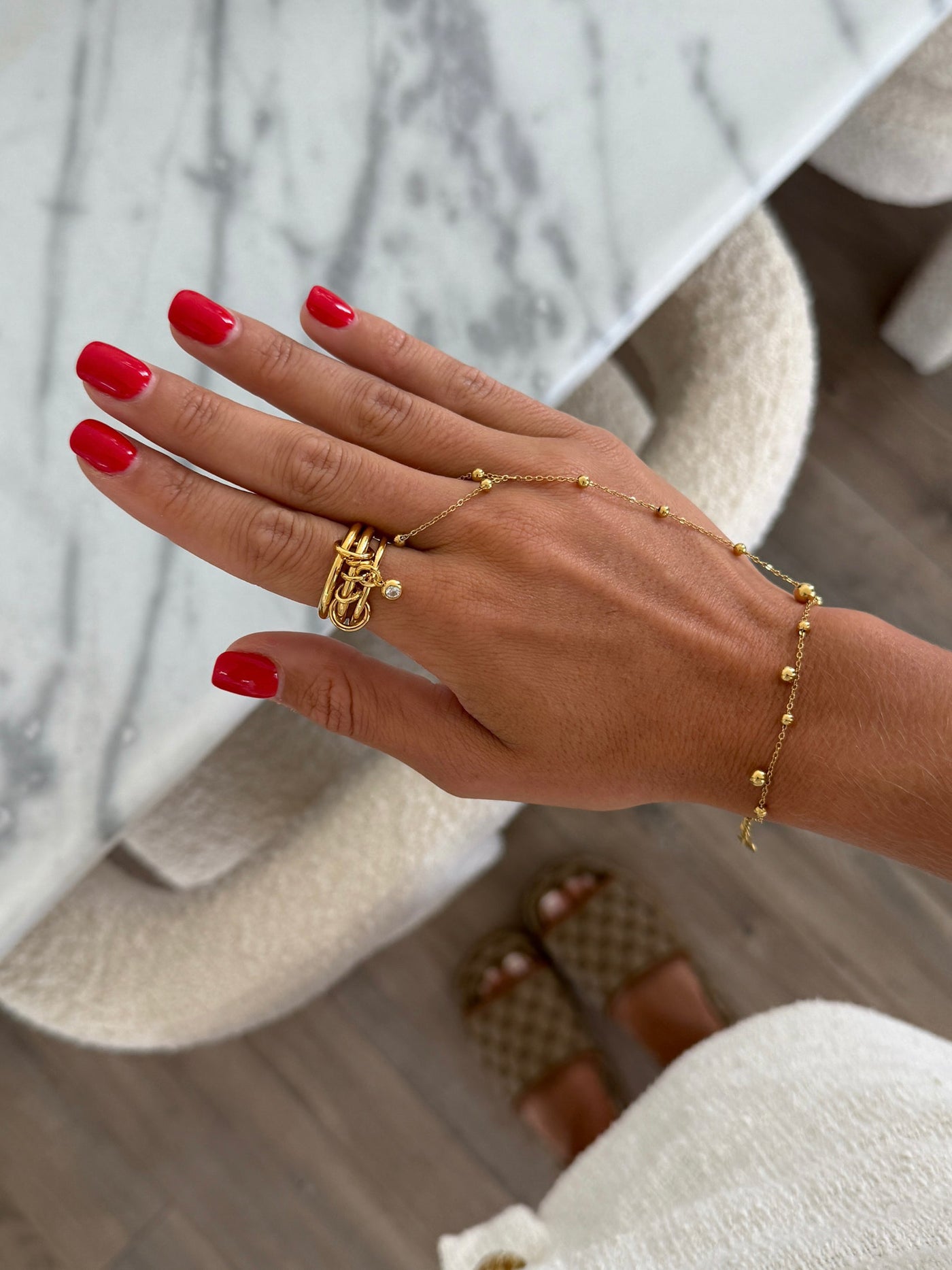Julia Ring-190 - ACCESSORIES - JEWELRY-CHANSUTT PEARLS-[option4]-[option5]-[option6]-Leather & Lace Boutique Shop