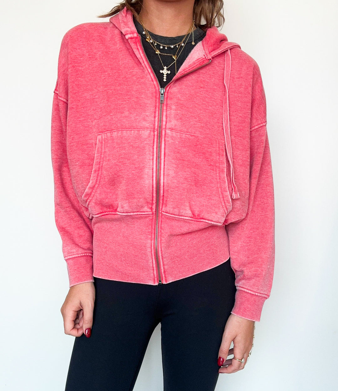 Pink carla hoodie outlet