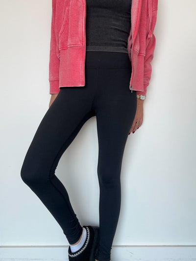 Wonder All High Rise Leggings- Black-160 - BOTTOMS - OTHER-MONO B-[option4]-[option5]-[option6]-Leather & Lace Boutique Shop