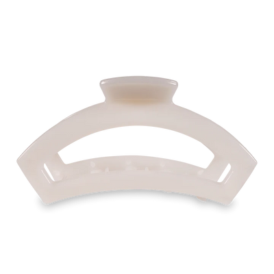 Teletie Unbreakable Open Claw Clip-190 - ACCESSORIES - HATS/HEADWEAR-LEATHER & LACE-Tiny-Coconut White-[option4]-[option5]-[option6]-Leather & Lace Boutique Shop