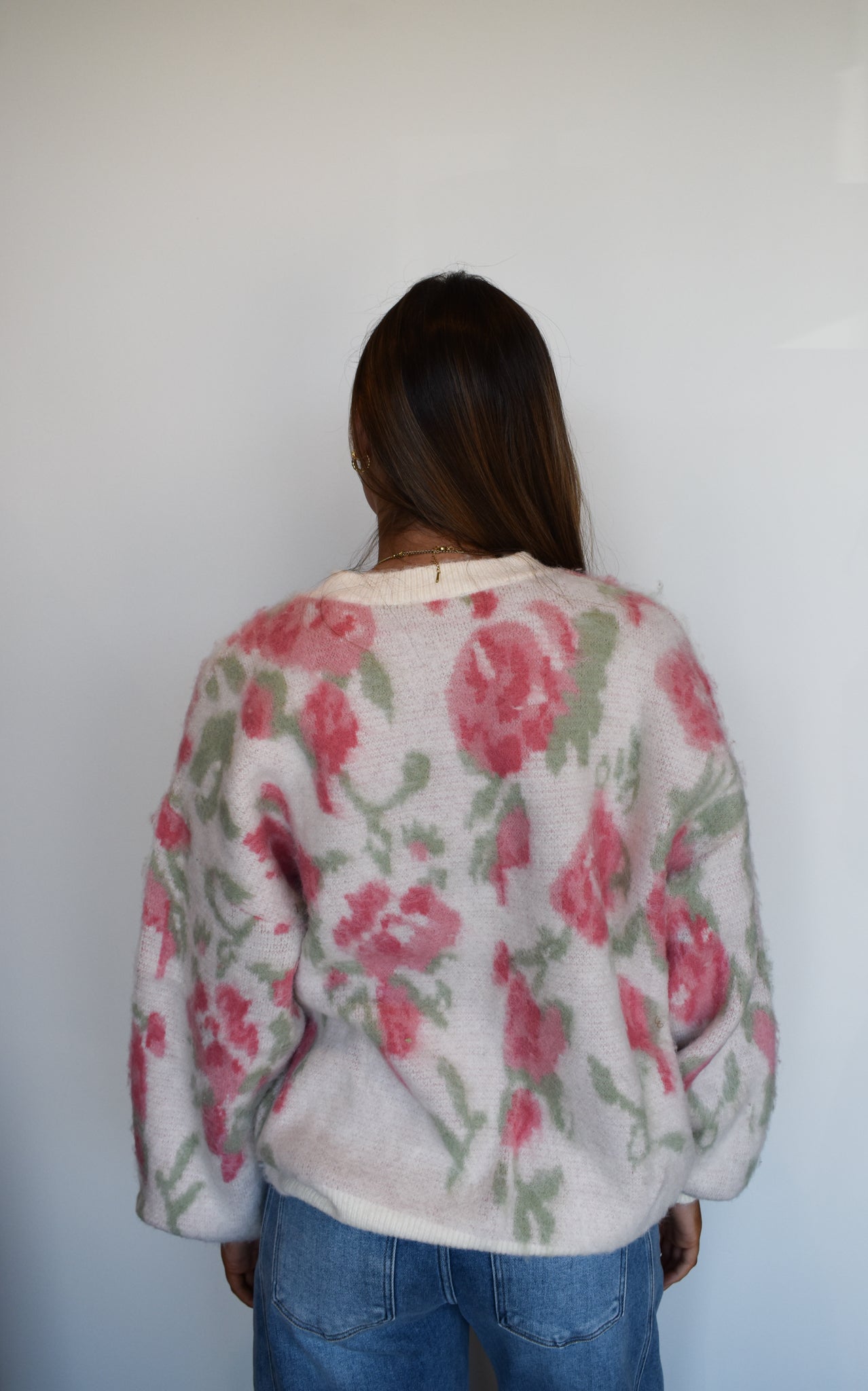 Blush Garden Sweater-130 - TOPS - SWEATERS/SWEATSHIRTS-VERY J-[option4]-[option5]-[option6]-Leather & Lace Boutique Shop