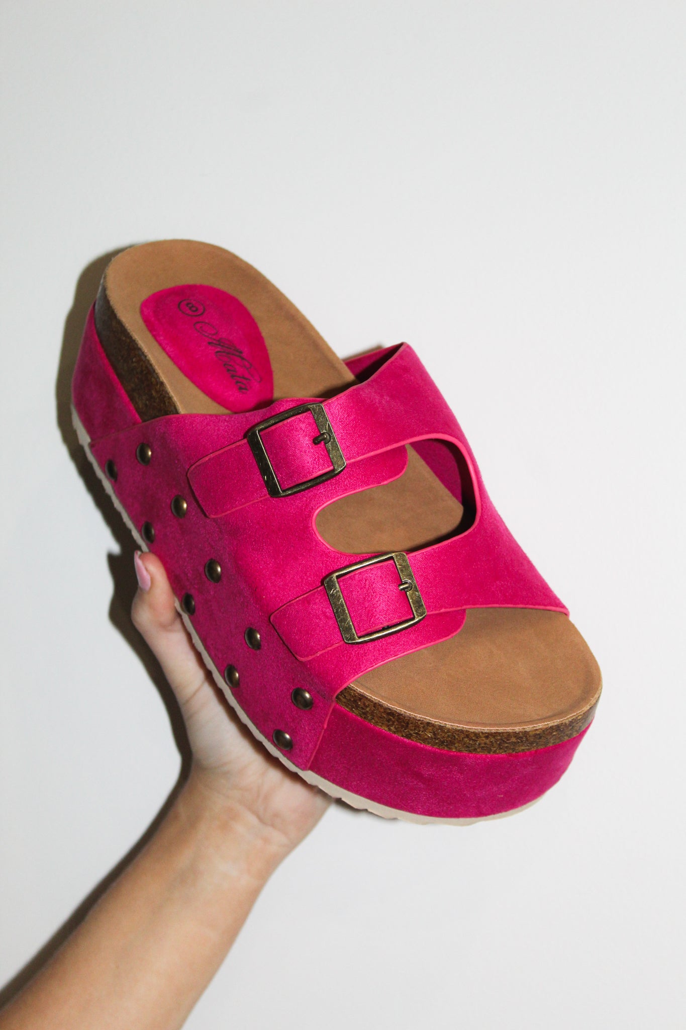 Elevate Platform Sandals- Magenta-180 - SHOES-MATA SHOES-[option4]-[option5]-[option6]-Leather & Lace Boutique Shop