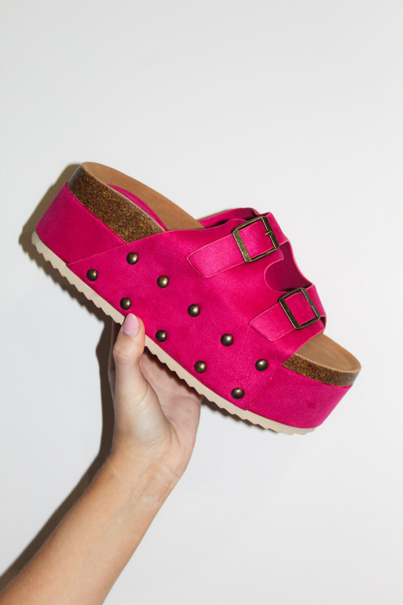 Elevate Platform Sandals- Magenta-180 - SHOES-MATA SHOES-[option4]-[option5]-[option6]-Leather & Lace Boutique Shop