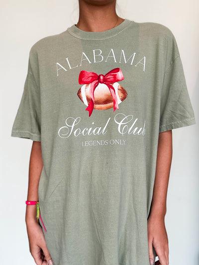 Alabama Social Club Comfort Colors Tee-135 - DEMAND GRAPHIC-LEATHER & LACE-[option4]-[option5]-[option6]-Leather & Lace Boutique Shop