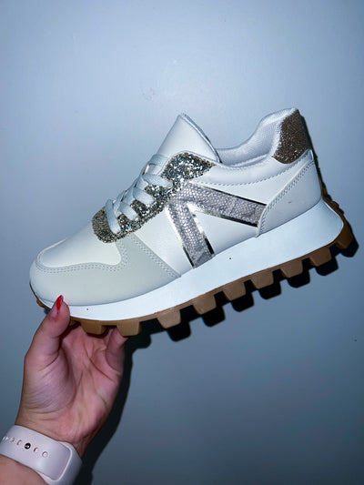 Arizona Neutral Platform Sneakers-180 - SHOES-ARIDER SHOES-[option4]-[option5]-[option6]-Leather & Lace Boutique Shop