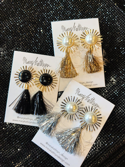 Metallic Starburst Tassels-Leather & Lace - Tuscaloosa/Birmingham-[option4]-[option5]-[option6]-Leather & Lace Boutique Shop