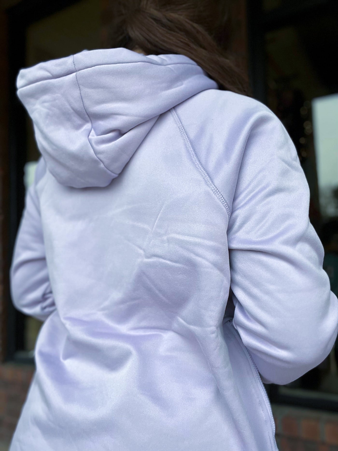 Pastel Side Zip Pullover- Lavender-110 - TOPS - LONG SLEEVE-MONO B-[option4]-[option5]-[option6]-Leather & Lace Boutique Shop