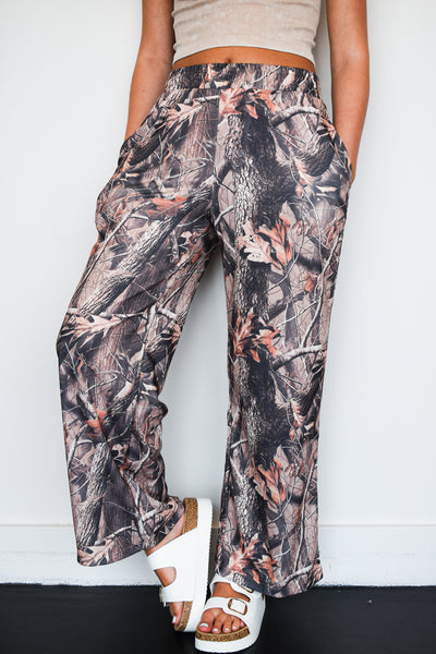 Camo Wide Leg Sweatpants-160 - BOTTOMS - OTHER-HOTS7-[option4]-[option5]-[option6]-Leather & Lace Boutique Shop