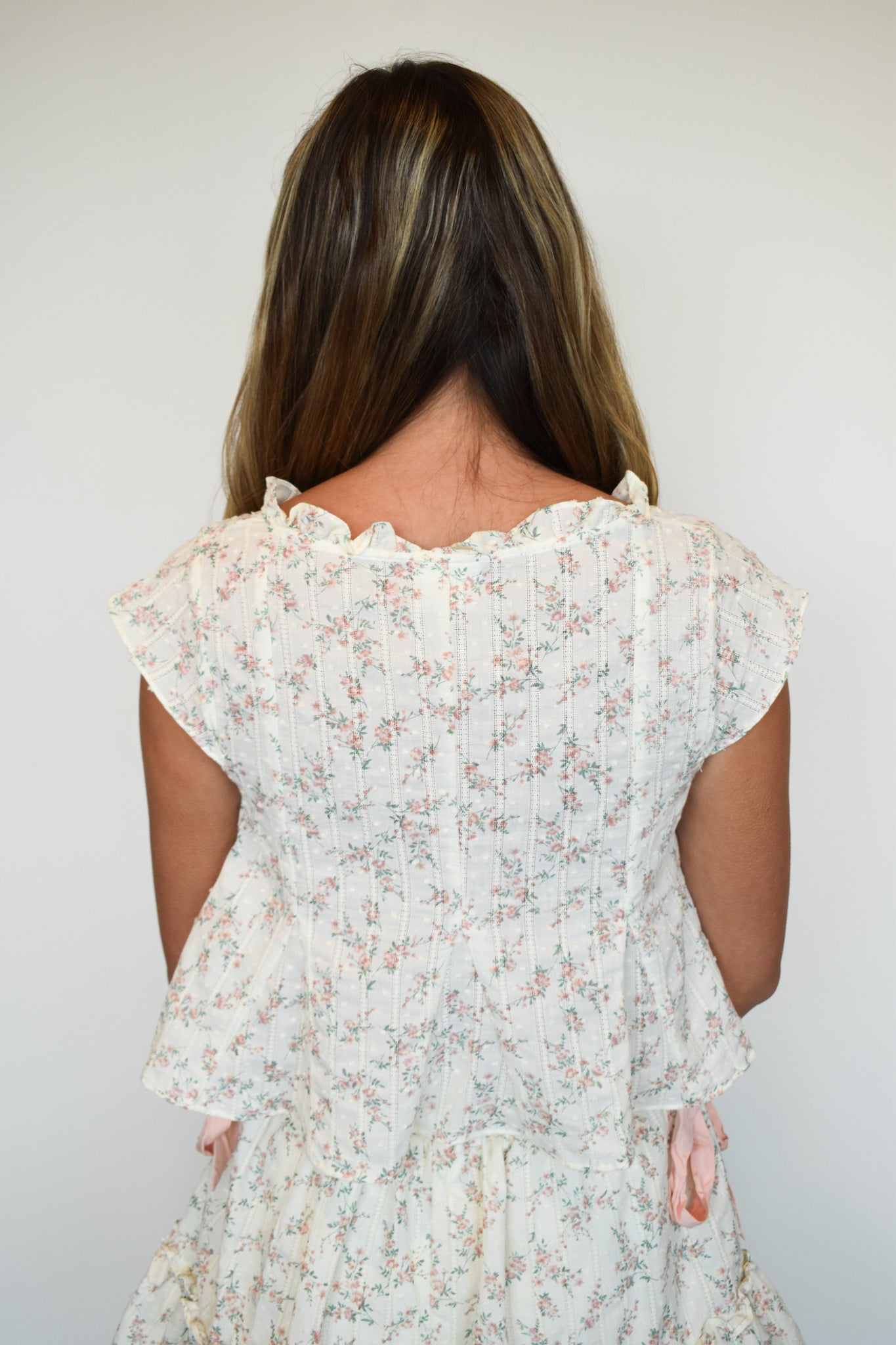 Floral Fantasy Blouse-170 - SETS-VERY J-[option4]-[option5]-[option6]-Leather & Lace Boutique Shop