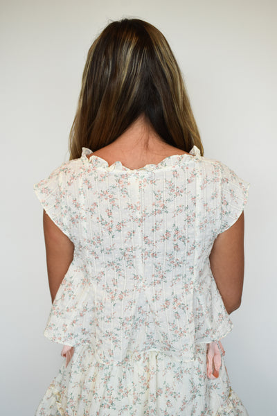 Floral Fantasy Blouse-170 - SETS-VERY J-[option4]-[option5]-[option6]-Leather & Lace Boutique Shop