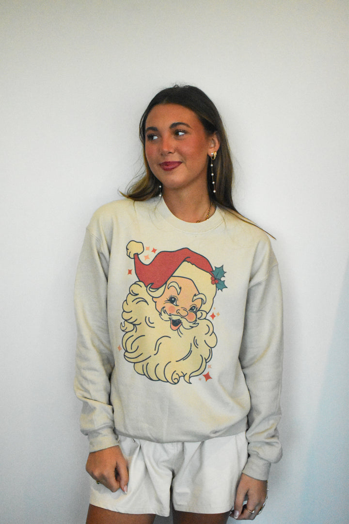 Vintage Santa Patch Long Sleeve Vintage Santa Patch Long Sleeve
