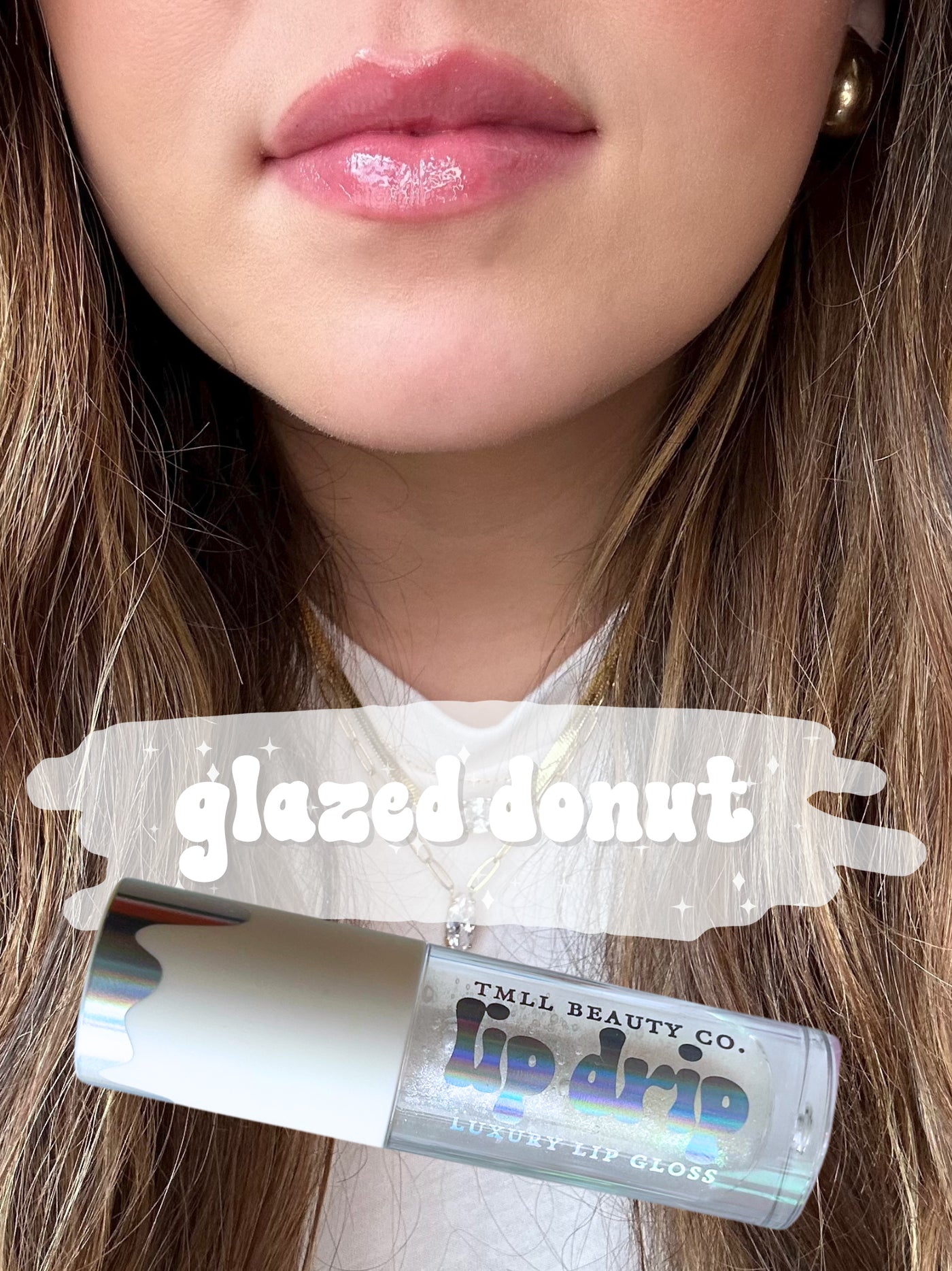 TMLL Lip Drip Luxury Gloss-250 - TMLL Beauty Co - Makeup-TMLL Beauty Co-Glazed Donut-[option4]-[option5]-[option6]-Leather & Lace Boutique Shop