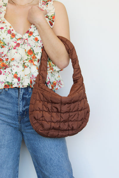 Summer Quilted Shoulder Bag-190 - ACCESSORIES - BAGS/BELTS-KW FASHION-[option4]-[option5]-[option6]-Leather & Lace Boutique Shop