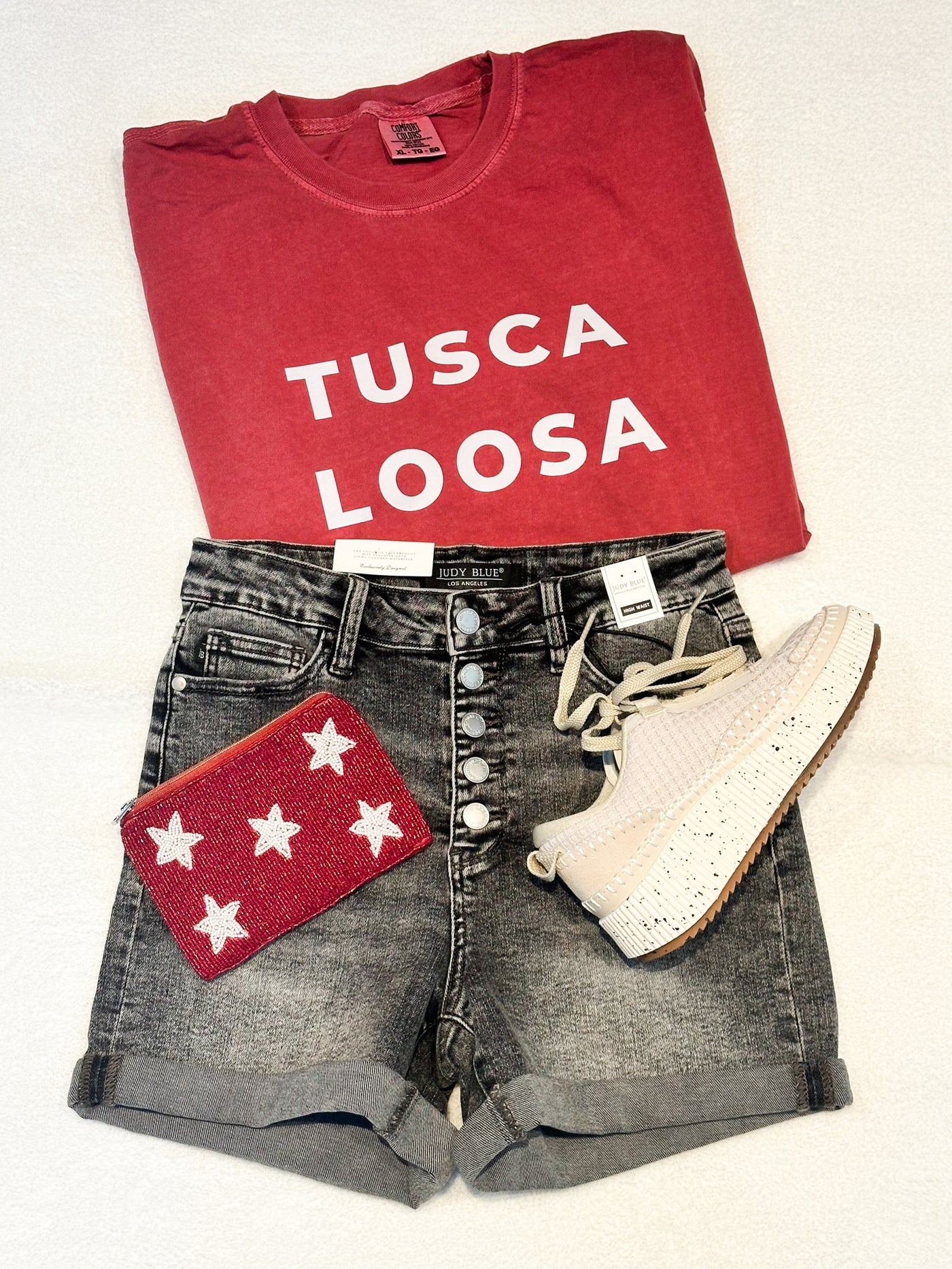 Tuscaloosa Comfort Colors Tee-Leather & Lace - Tuscaloosa/Birmingham-[option4]-[option5]-[option6]-Leather & Lace Boutique Shop