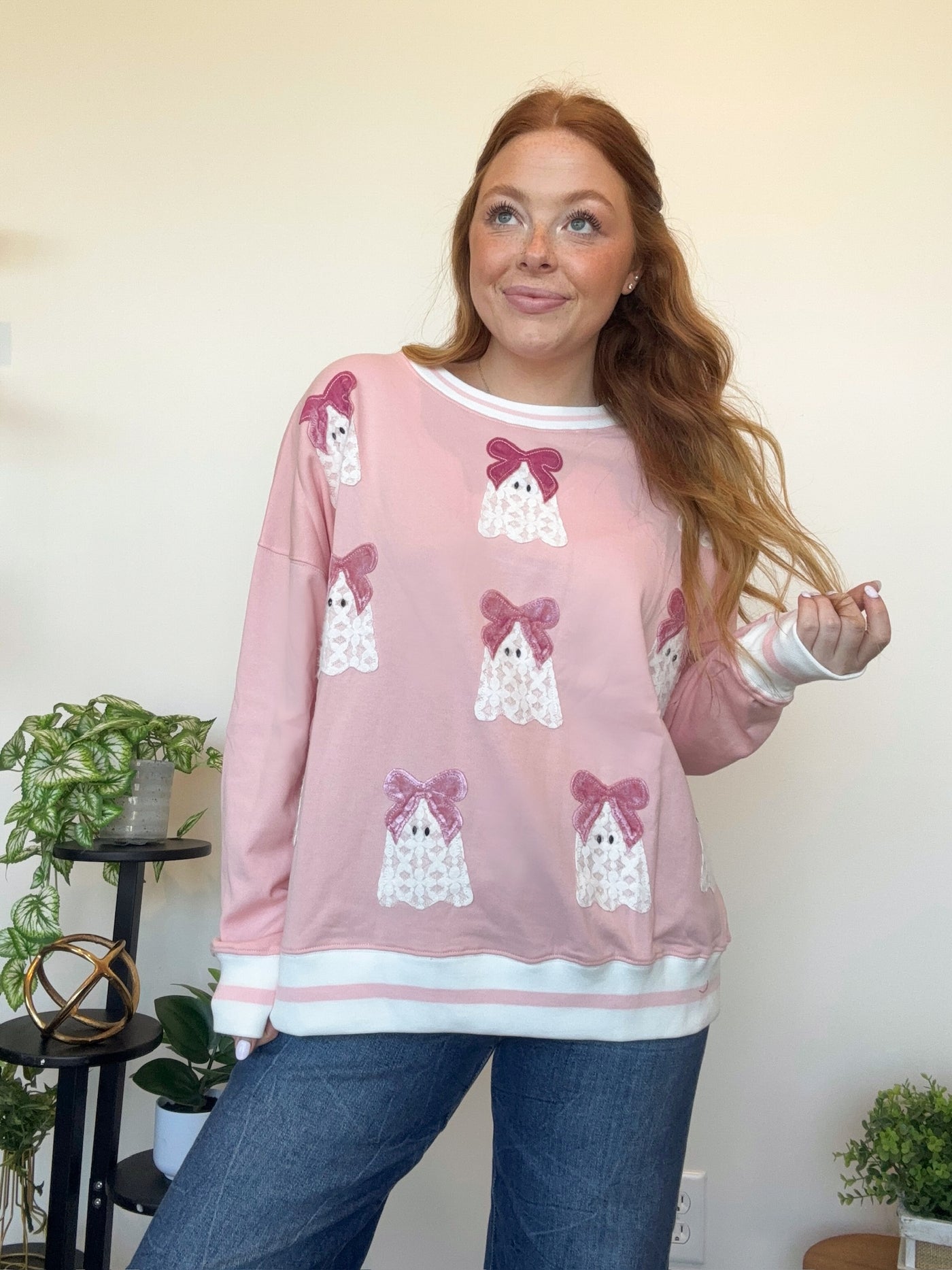 Lace Ghost Pullover